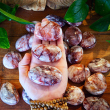 Load image into Gallery viewer, Fire Quartz Palm Stones
