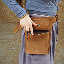 Load image into Gallery viewer, Leather Hip Pouch
