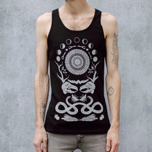 Load image into Gallery viewer, Rabbit Skull Collage Unisex Tank