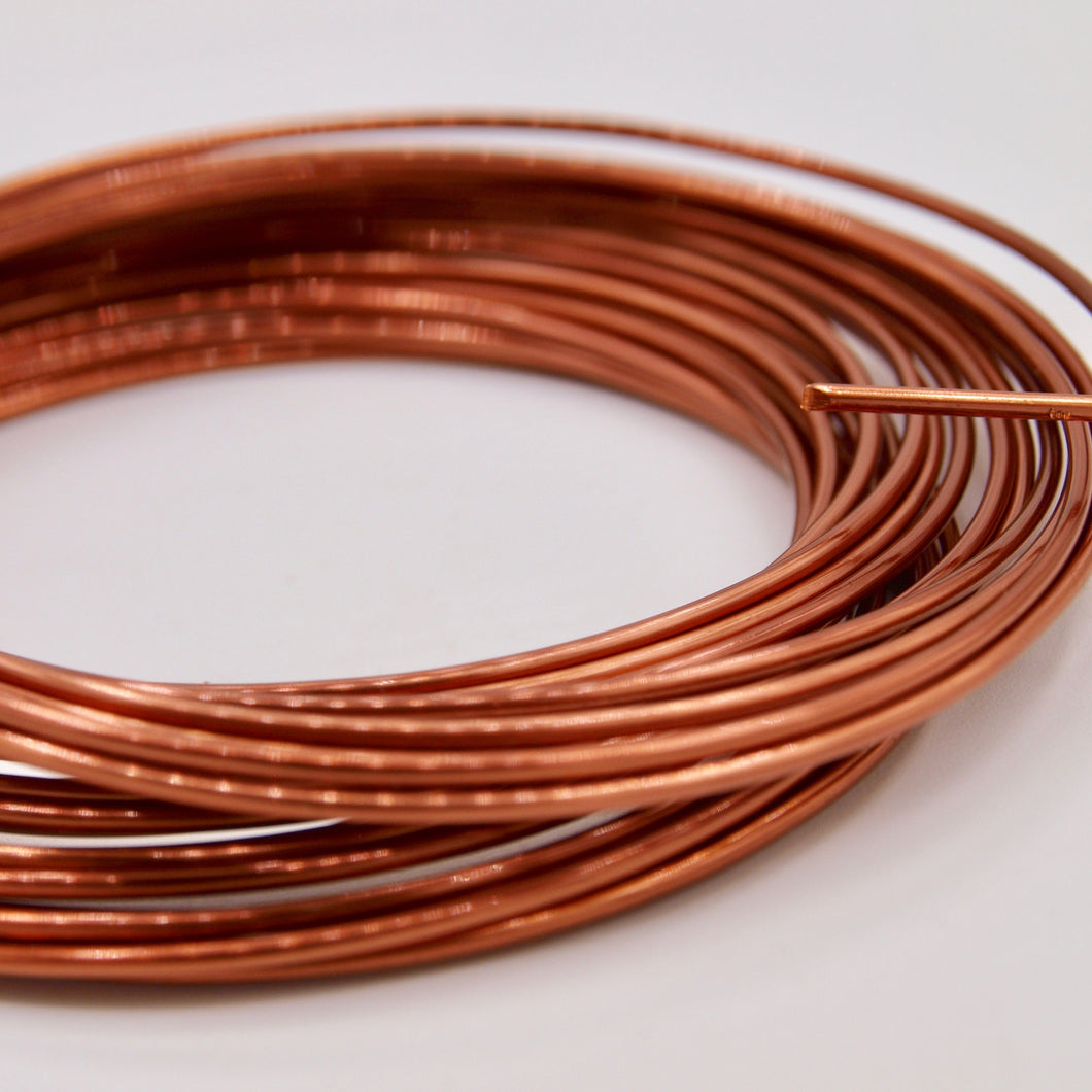 Antique Copper Parawire - Round