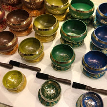 Load image into Gallery viewer, Chakra Machine-Made Singing Bowls
