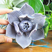 Load image into Gallery viewer, Incense Holder - Blooming Lotus Flower (M / Purple)