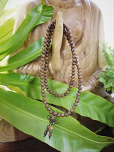 Load image into Gallery viewer, Natural Wengewood Mala, 6mm