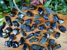 Load image into Gallery viewer, Blue Tiger&#39;s Eye Tumble Stones