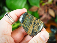 Load image into Gallery viewer, Blue Tiger&#39;s Eye Tumble Stones
