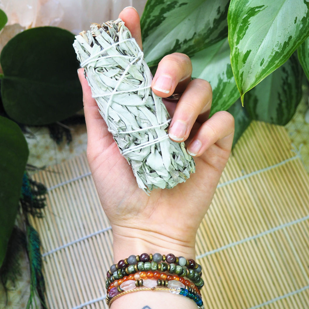 White Sage Smudging Wand (S)