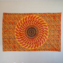 Load image into Gallery viewer, Wall Hanging - Feather Mandala (Yellow/Orange)
