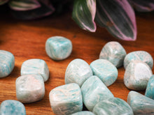 Load image into Gallery viewer, Amazonite Tumble Stones, Small