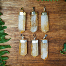 Load image into Gallery viewer, Citrine Pendants