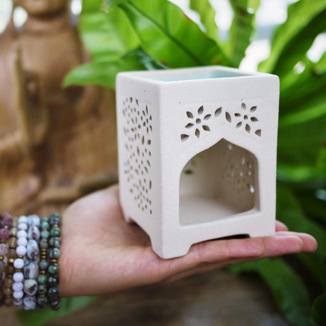 Floral Square Essential Oil Diffuser
