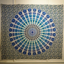 Load image into Gallery viewer, Wall Hanging - Mandala (Blue &amp; White)