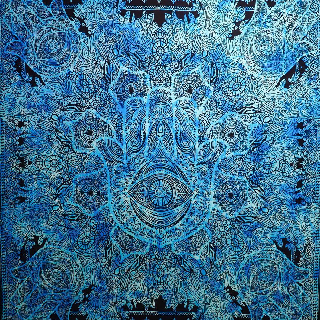 Wall Hanging - Hamsa (Blue)