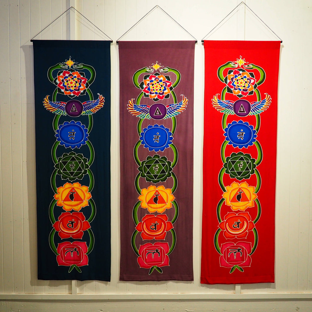 Batik Chakra Banner, Large