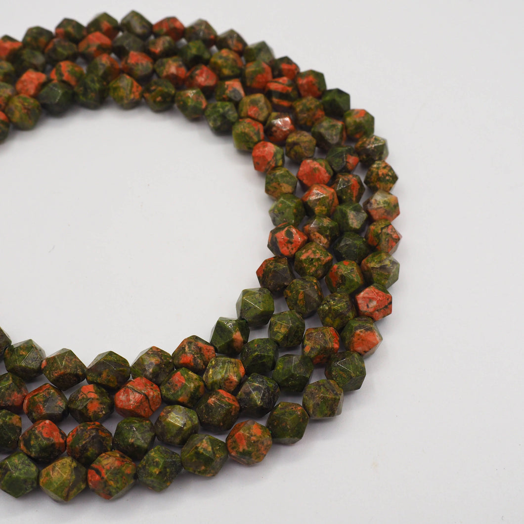 Unakite - Star-Cut