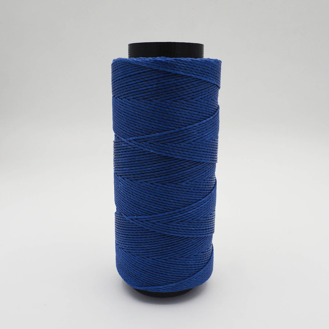 Waxed Polyester Cord (Brazil) - Blue