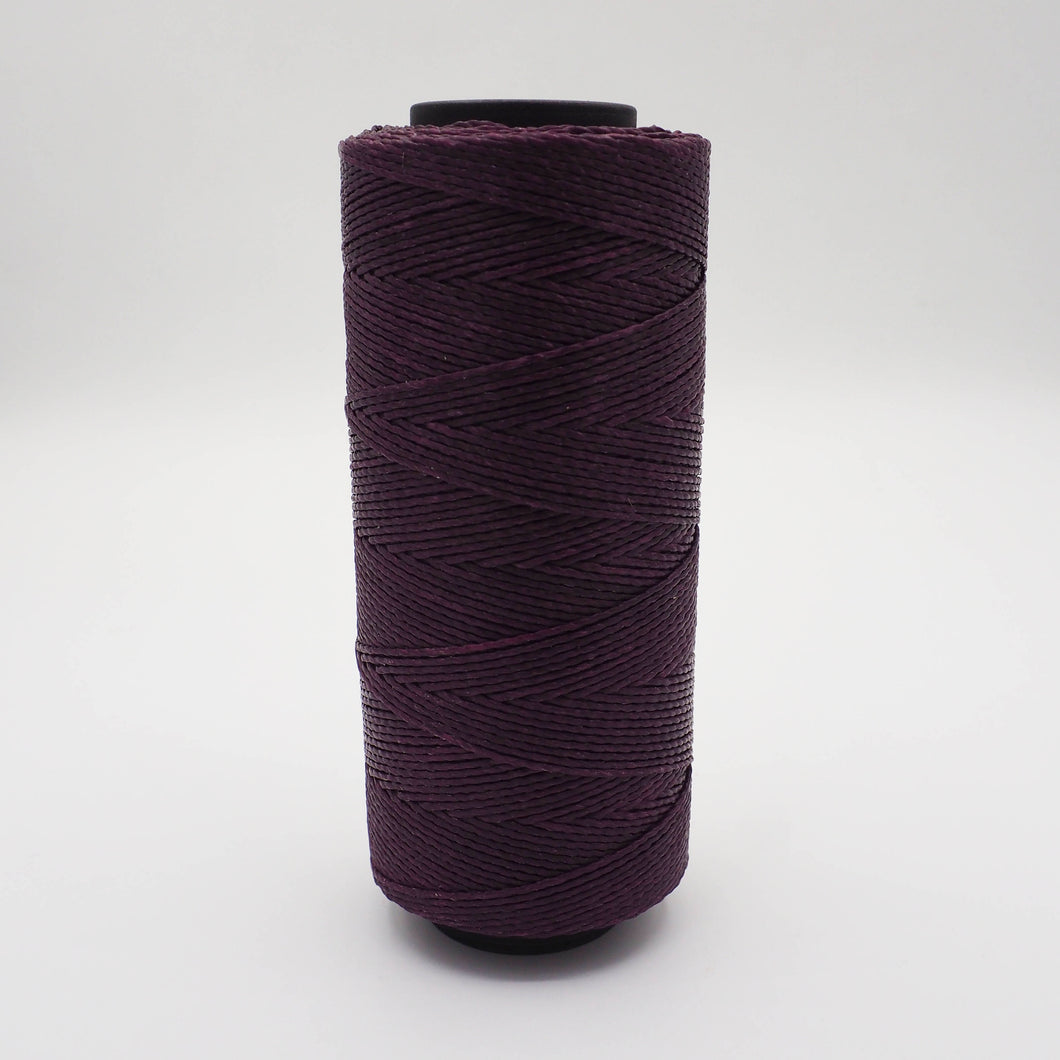 Waxed Polyester Cord (Brazil) - Burgundy
