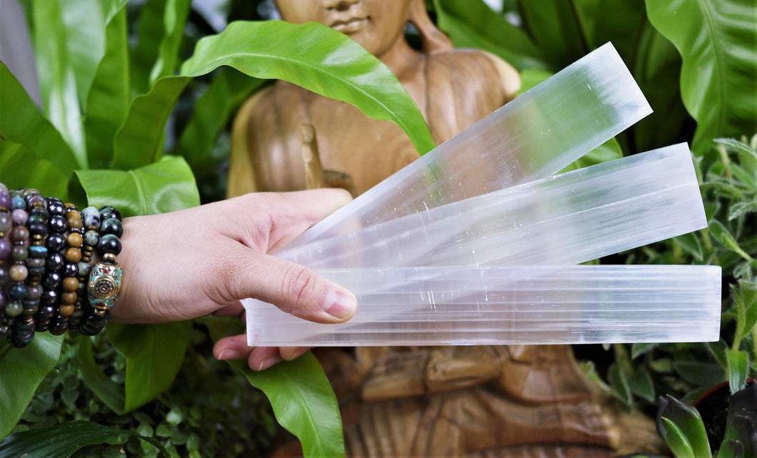 Selenite Charge Plates