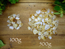 Load image into Gallery viewer, Citrine Tumble Stones, 2-3cm