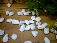 Load image into Gallery viewer, Howlite Tumble Stones, 2-3cm