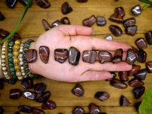 Load image into Gallery viewer, Red Tiger&#39;s Eye Tumble Stones, 2-3cm