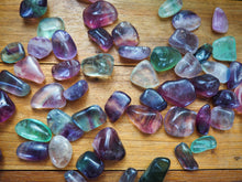Load image into Gallery viewer, Fluorite Tumble Stones