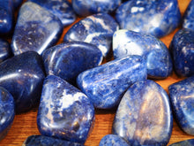 Load image into Gallery viewer, Sodalite Tumble Stones, 3-4cm
