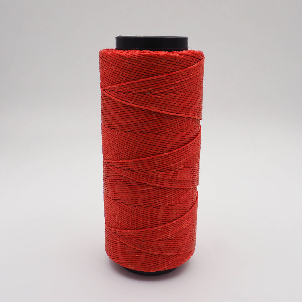 Waxed Polyester Cord (Brazil) - Red