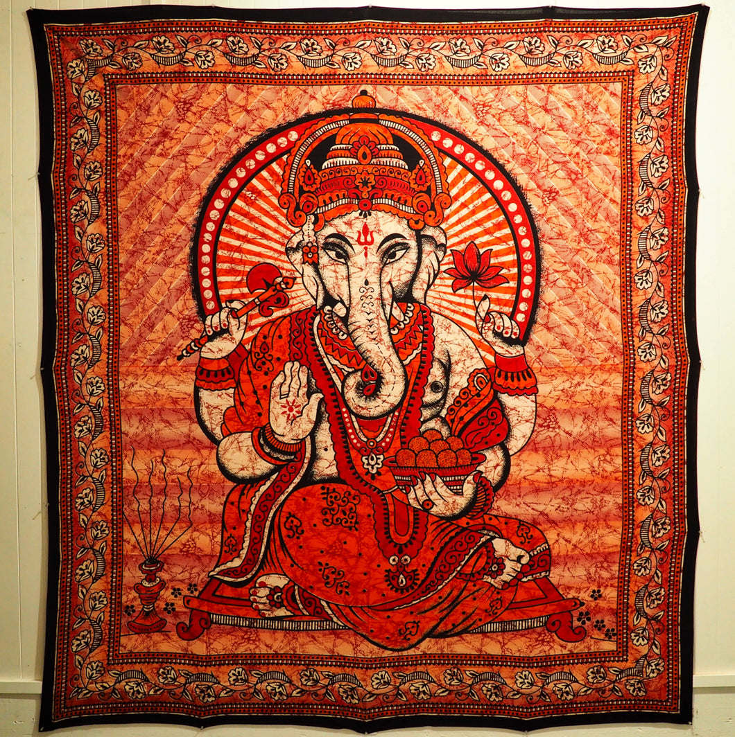 Wall Hanging - Ganesh (Red)