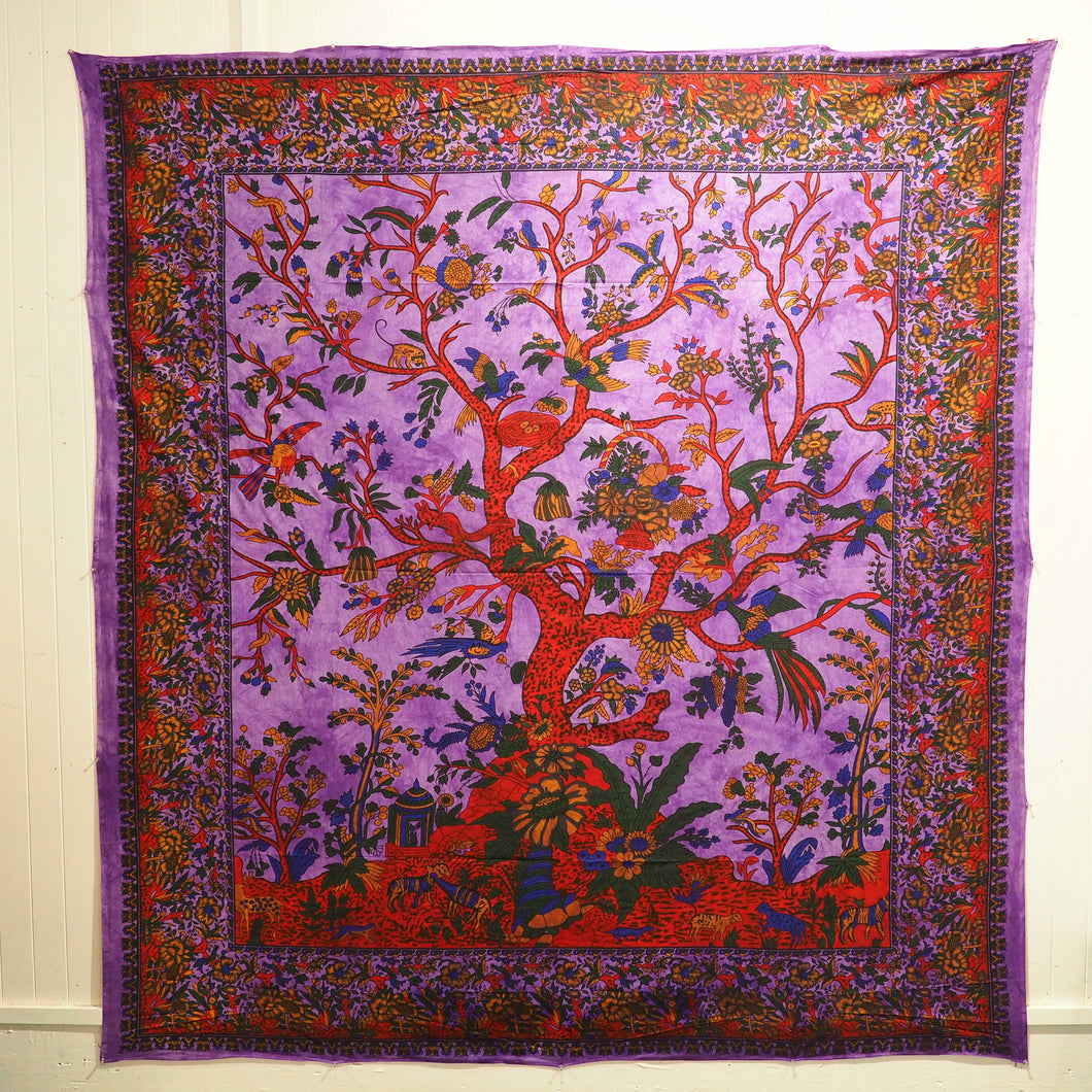 Wall Hanging - Tree Of Life (Purple)